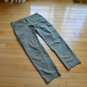 Kuhl Women’s Splash Roll-up Pant Moss Green Pants Size 16 Regular